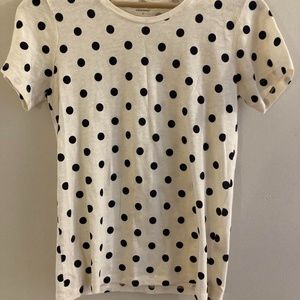 Polka Dot Graphic Tee